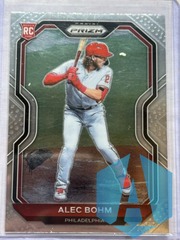 2021 Panini Prizm Tier II Prizm Alec Bohm #140 Rookie RC